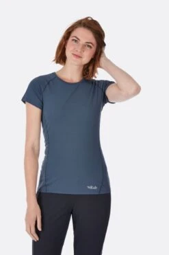 Rab Force SS Tee Womens Steel