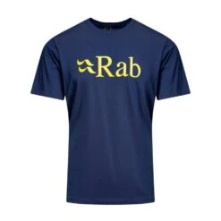 Rab Men’s Stance Logo Short Sleeved T-Shirt -Rab Sales Store go 408416 u