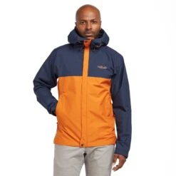 Rab Men's Downpour ECO Waterproof Jacket -Rab Sales Store go 576375 z