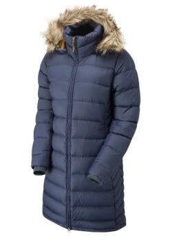 Rab Women's Deep Cover Parka - Deep Denim -Rab Sales Store ti APCSR1TI0177 h