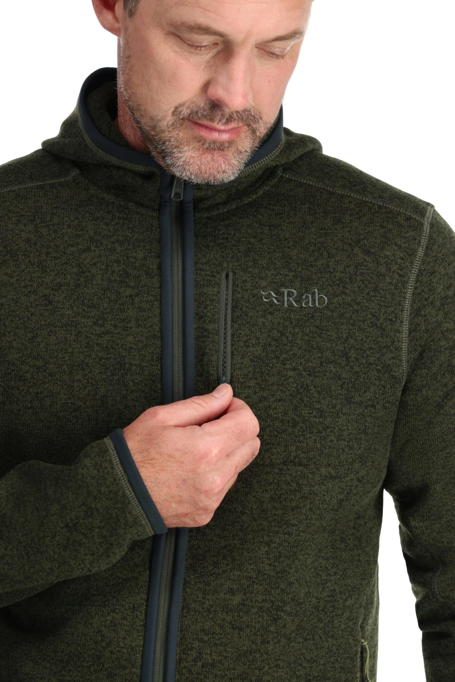 Rab Men's Quest Hoody - Army 3 Rab Men's Quest Hoody - Army - Image 3