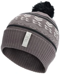 Rab Unisex Khroma Bobble Beanie - Black Graphene