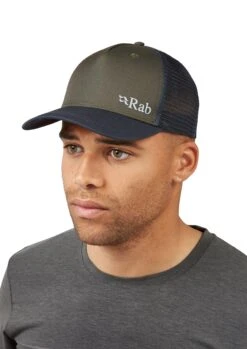 Rab Unisex Logo Trucker Cap - Army -Rab Sales Store ti APHAE1TI0296 c