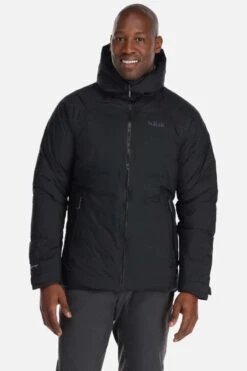 Rab Men's Valiance Waterproof Down Jacket - Black
