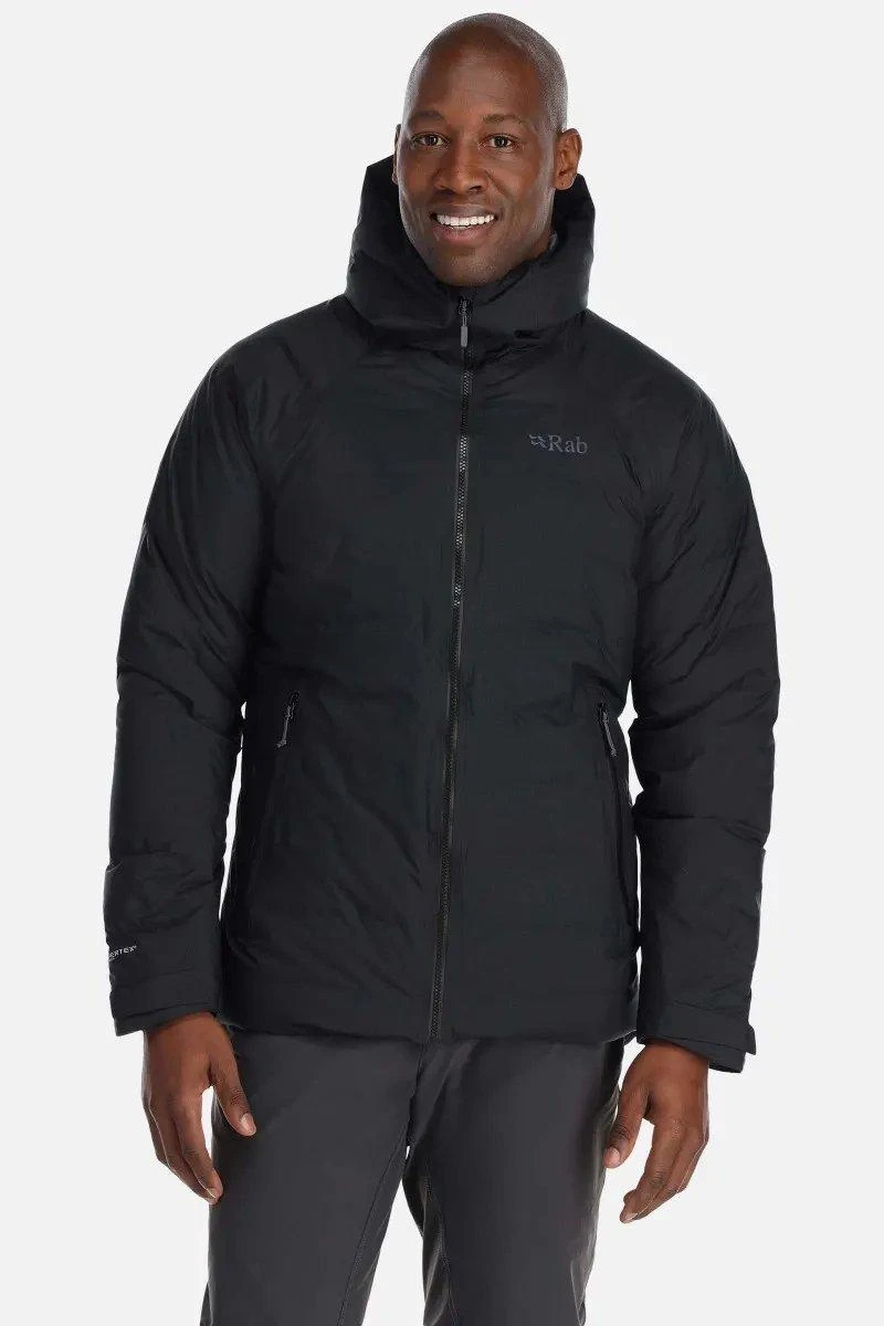 Rab Men's Valiance Waterproof Down Jacket - Black 1 Rab Men's Valiance Waterproof Down Jacket - Black