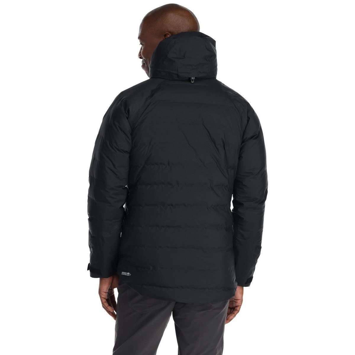Rab Men's Valiance Waterproof Down Jacket - Black 2 Rab Men's Valiance Waterproof Down Jacket - Black - Image 2