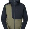 Rab Men's Cinder Kinetic Waterproof Jacket - Khaki Beluga