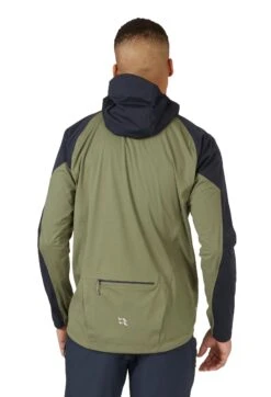 Rab Men's Cinder Kinetic Waterproof Jacket - Khaki Beluga -Rab Sales Store ti APJVP4AL0178 d