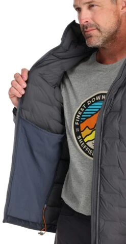 Rab Men's Cubit Stretch Down Hoody - Graphene -Rab Sales Store ti APLNL4TI0073 d