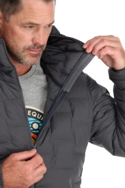 Rab Men's Cubit Stretch Down Hoody - Graphene -Rab Sales Store ti APLNL4TI0073 e