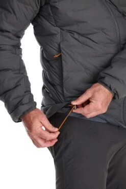 Rab Men's Cubit Stretch Down Hoody - Graphene -Rab Sales Store ti APLNL4TI0073 f