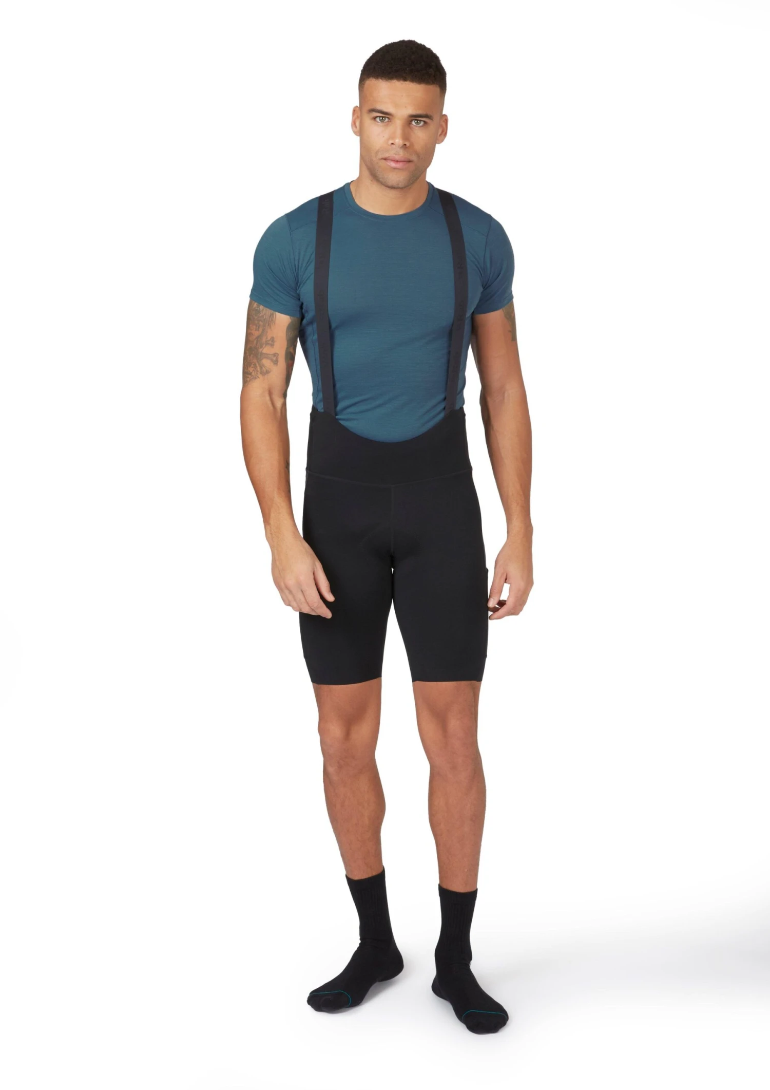 Rab Men's Cinder Cargo Bib Shorts - Black 3 Rab Men's Cinder Cargo Bib Shorts - Black - Image 3