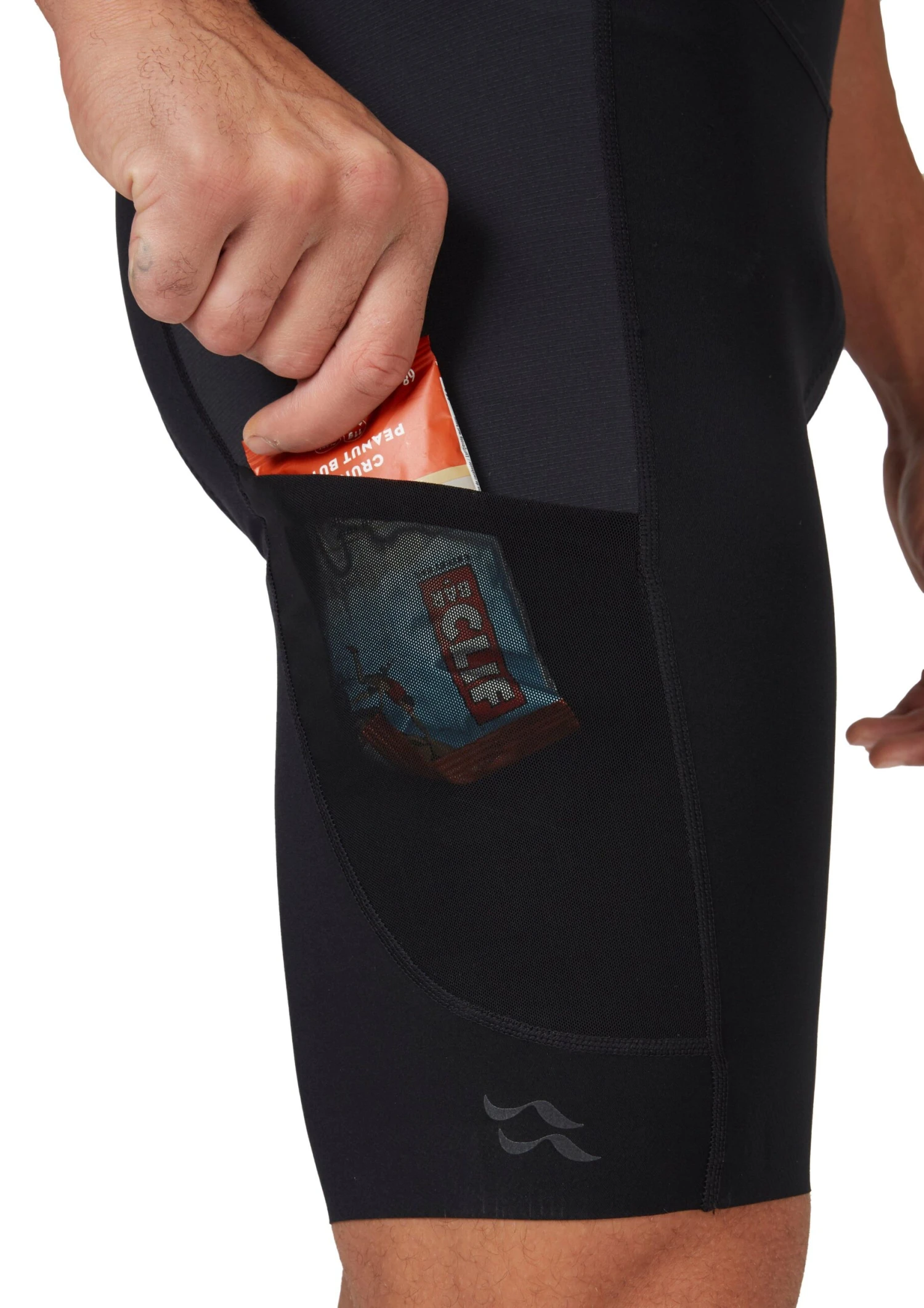 Rab Men's Cinder Cargo Bib Shorts - Black 5 Rab Men's Cinder Cargo Bib Shorts - Black - Image 5