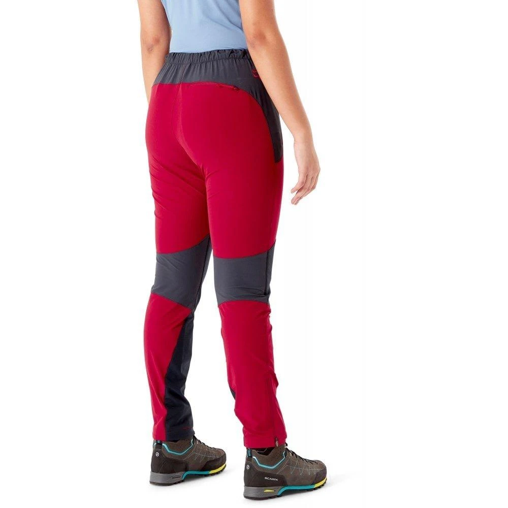 Rab Women's Torque Pant - Crimson 4 Rab Women's Torque Pant - Crimson - Image 4