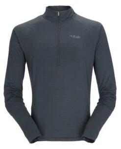 Rab Men's Sonic Long Sleeve Zip - Beluga