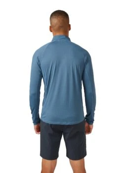 Rab Men's Sonic Long Sleeve Zip - Orion Blue 8 Rab Men's Sonic Long Sleeve Zip - Orion Blue -Rab Sales Store ti APTSN9TI0178 d