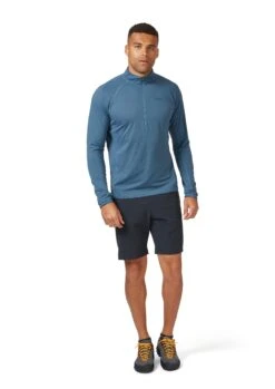 Rab Men's Sonic Long Sleeve Zip - Orion Blue 9 Rab Men's Sonic Long Sleeve Zip - Orion Blue -Rab Sales Store ti APTSN9TI0178 e