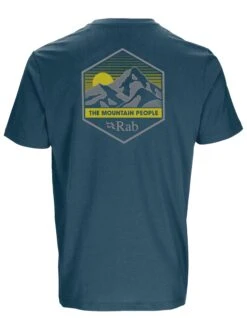 Rab Men's Stance MTN Peak Short Sleeve Tee - -Rab Sales Store ti APTSU8TI0653 c