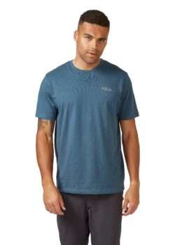 Rab Men's Stance MTN Peak Short Sleeve Tee - -Rab Sales Store ti APTSU8TI0653 d