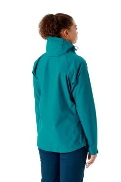 Rab Woman's Downpour Eco Jacket - Blue -Rab Sales Store ti APWPL8TI1121 c