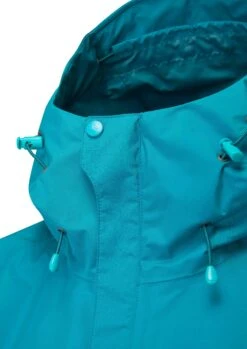 Rab Woman's Downpour Eco Jacket - Blue -Rab Sales Store ti APWPL8TI1121 f