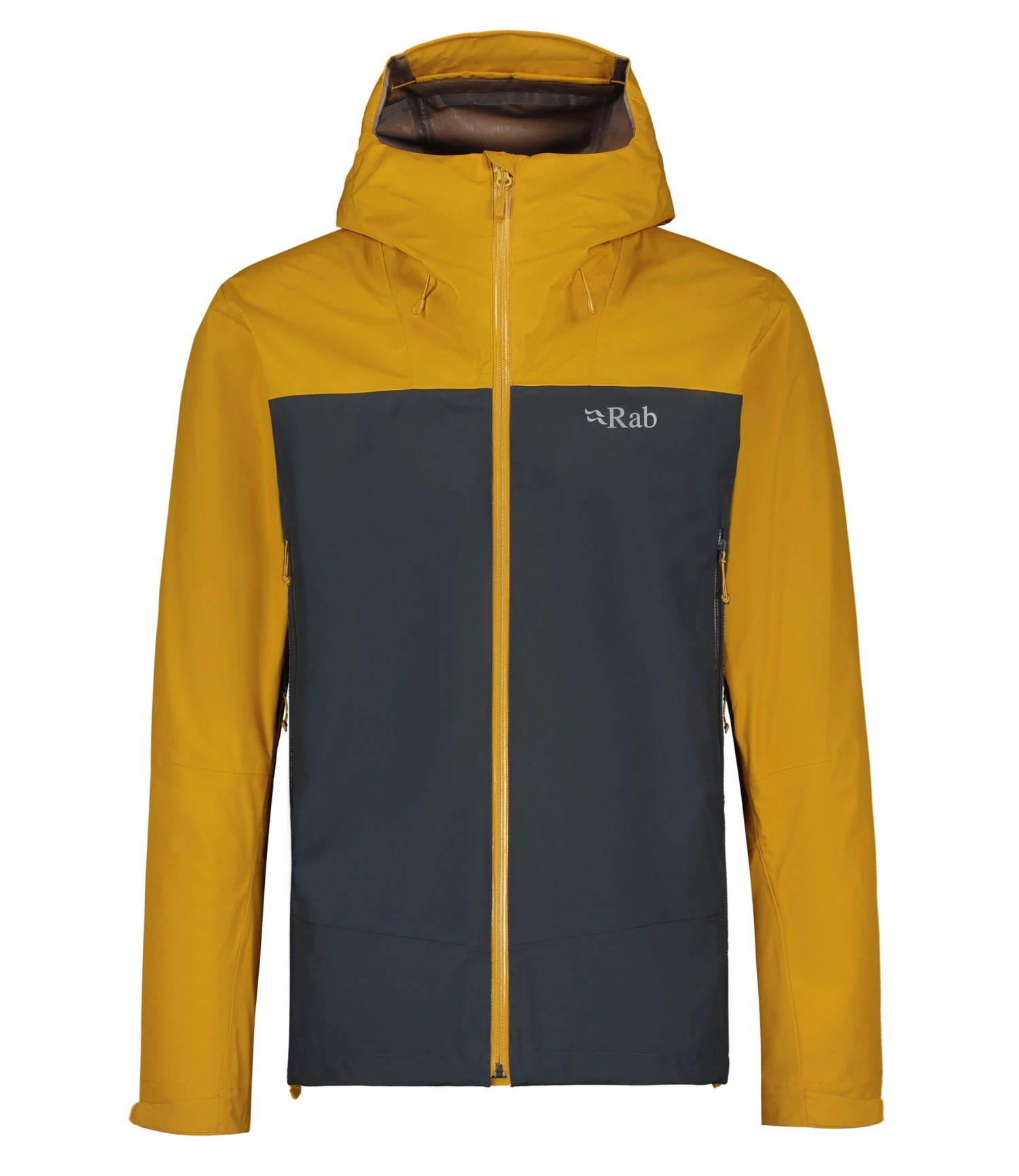 Rab Men's Arc Eco Jacket - Dark Butternut / Beluga 1 Rab Men's Arc Eco Jacket - Dark Butternut / Beluga