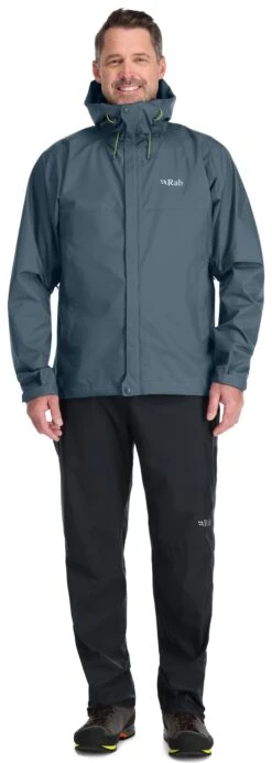 Rab Men's Downpour Eco Jacket - Orion Blue 7 Rab Men's Downpour Eco Jacket - Orion Blue -Rab Sales Store ti APWPL8TI1274 d