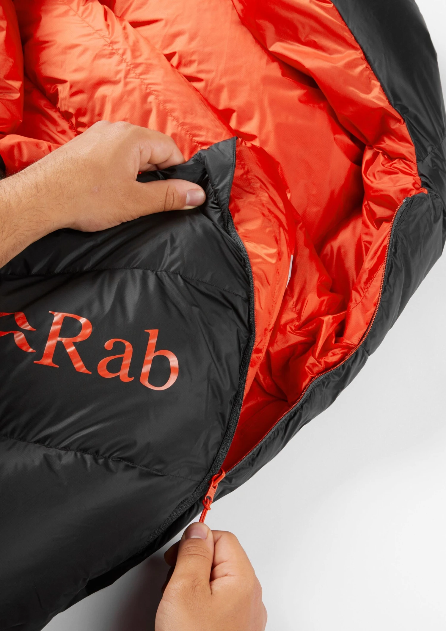 Rab Neutrino Pro 500 Sleeping Bag - Granite 5 Rab Neutrino Pro 500 Sleeping Bag - Granite - Image 5