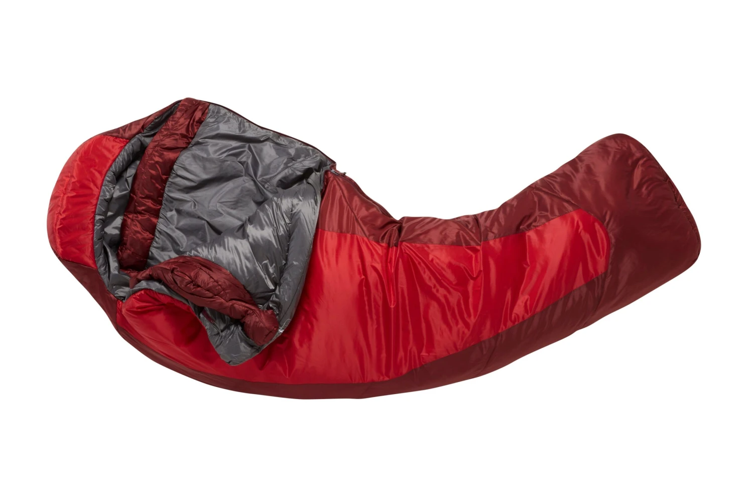Rab Women's Solar Eco 3 Sleeping Bag - Red 4 Rab Women's Solar Eco 3 Sleeping Bag - Red - Image 4